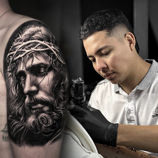 Goethe Ink Tatuando